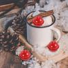 100 шт. Маленькие Декоративные Сплавные Колокольчики DIY для Рождественской Елки, Поделок, Изготовления Украшений, Праздничного Декора Дома, Мини-Колокольчики, Красные