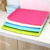 Drain Rack Kitchen Silicone Dish Drainer Tray Large Sink Drying Rack Worktop Organizer Drying Rack For Kitchen Dishes Tableware
