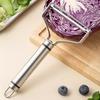 Large Stainless Steel Vegetable Grater - Multifunctional Fruit & Veggie Slicer, Manual Food Cutter for Salads & Kitchen Prep