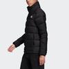adidas Women's Black Stand Collar Down Jacket DZ1505