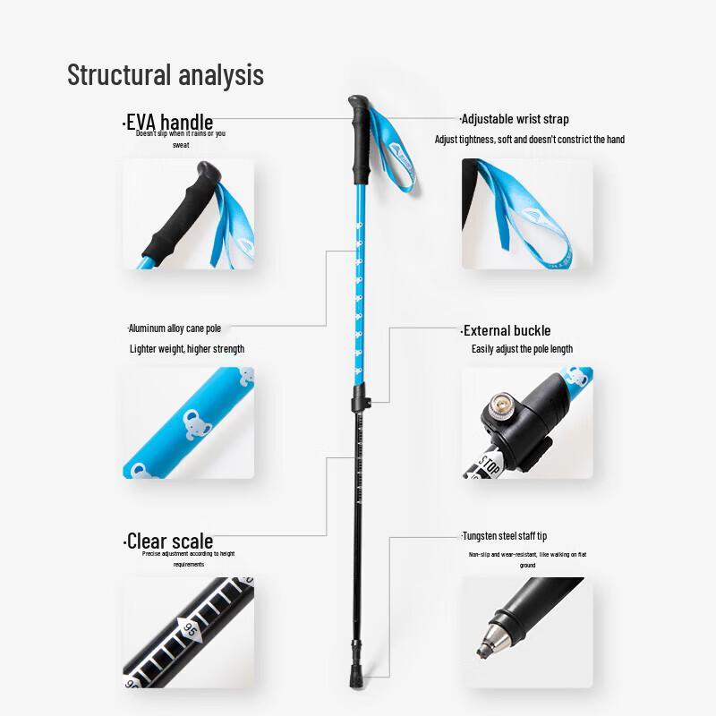 Beishanlang Kids & Parent Professional Trekking Pole