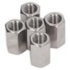 5Pcs Hex Coupling Nut Set Connector 304 Stainless Steel Industrial Fastener M16x2 24 L40mm