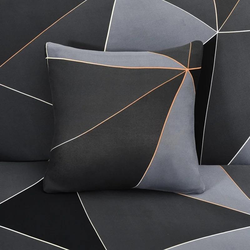 Nordic style multiple pattern types polyester cushion cover 45x45 cm room bedroom sofa pillow cover