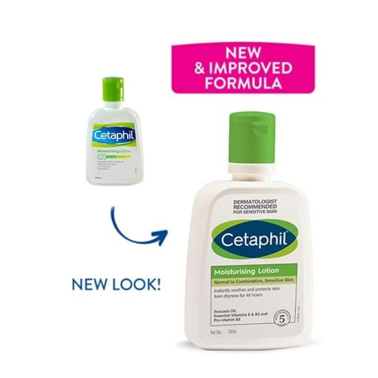 Cetaphil Moisturising Lotion 100ml, DAM 100g, Moisturising Cream 80g and Gentle Skin Cleanser 250 Ml Combo