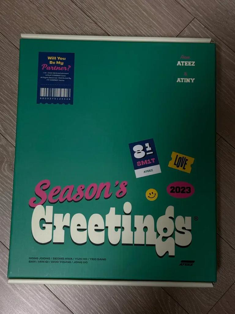 ATEEZ 2023 Season's Greetings Used