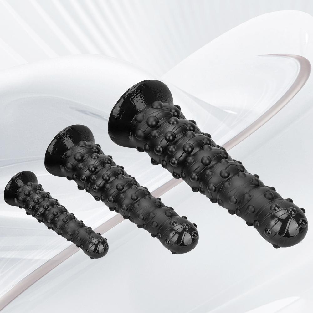 Большая Анальная Пробка с Присоской Резьбовой Мастурбатор Анальный Расширитель Гей Секс-Игрушка Фистинг Большой Член Реалистичный Пенис