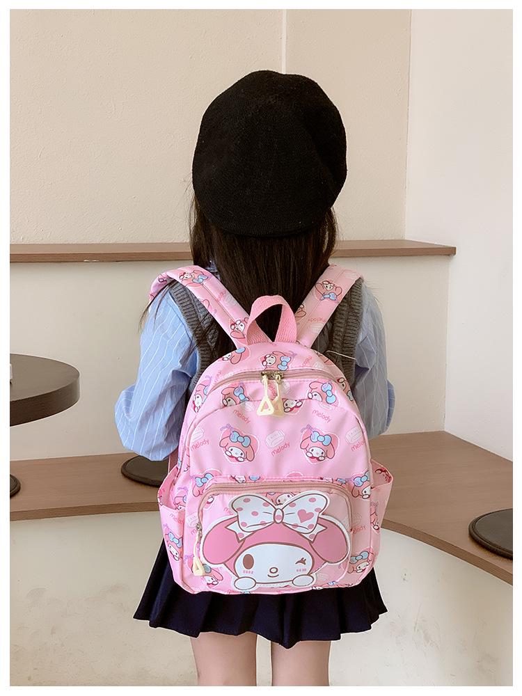New Cartoon Lightweight Kids' Backpack - Cute Double Shoulder Bag for Boys and Girls