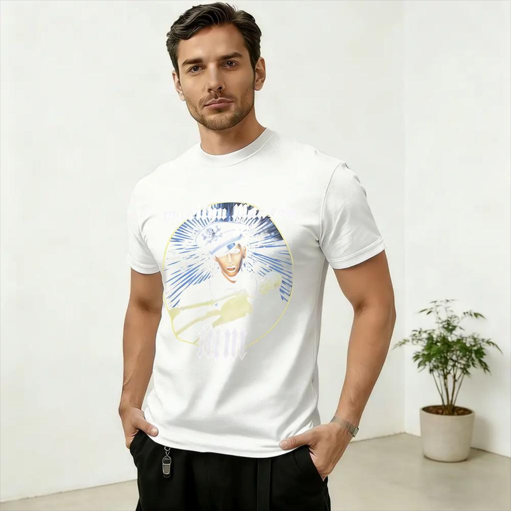 Marilyn Unisexson Band Holy Wood TShirts Unisex Vintage Cotton Tee Shirt Crewneck Short Sleeve T Shirt Printed Tops
