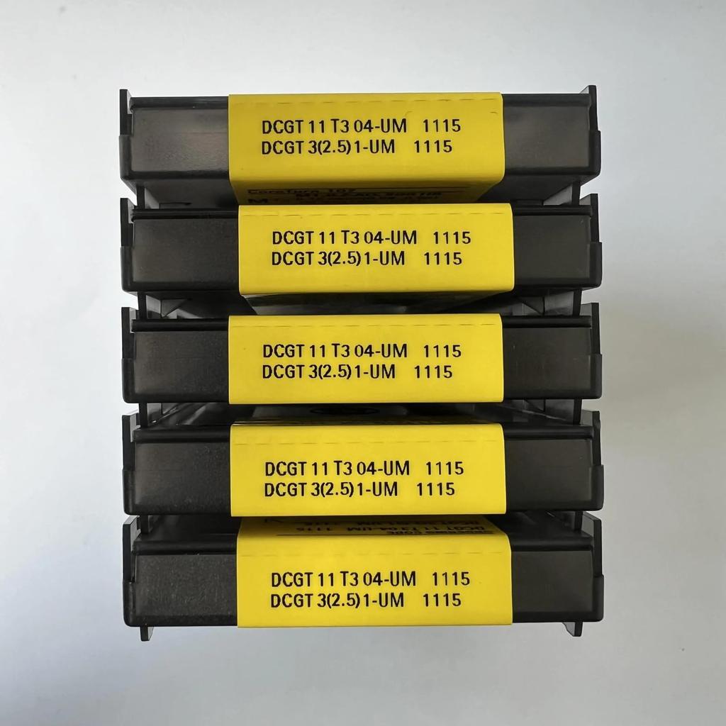 Original Sandvik / DCGT11T304-UM 1115 CNC Lathe Carbide Blade 10 PCS