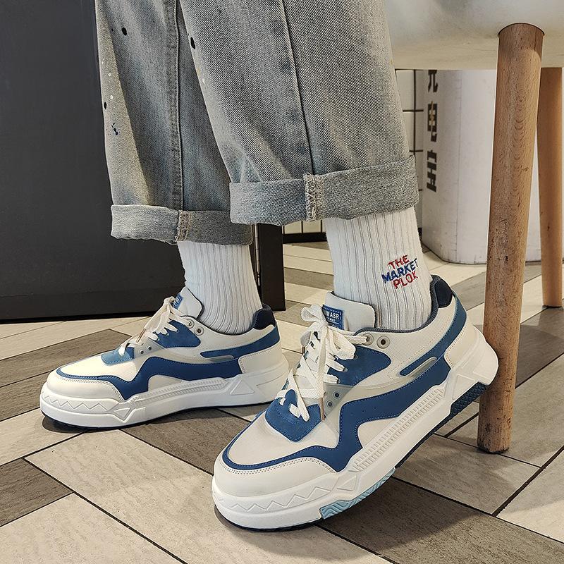 Men's shoes 2024 spring new Korean trendy board shoes versatile sports casual trendy shoes