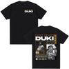 Rapper Duki Duki 5202 MIXTAPE 2025 Album T Shirts Mens Women Fashion Hip Hop Vintage T-shirt Cotton Casual Short Sleeve T-shirts