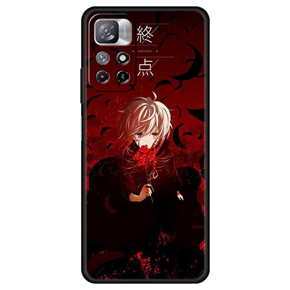Чехол для Xiaomi poco x3 pro x3nfc pocox3pro mi 12 12pro 12x 11 lite 11t Funda 11ultra 9t 10t, чехол Tokyo Ghoul Equinox Flower