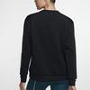 Nike Pro Printed Running Crew Neck Pullover Sweatshirt Women Tops Black BV4055-010
