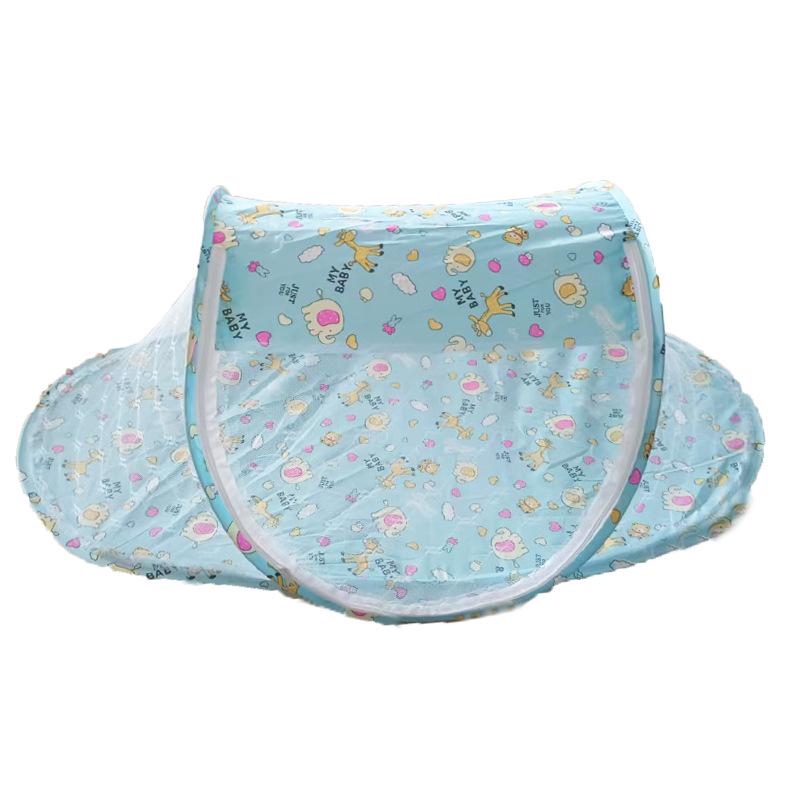 Комплект детской кроватки с москитной сеткой, спальным ковриком и подушкой (0-3 года)