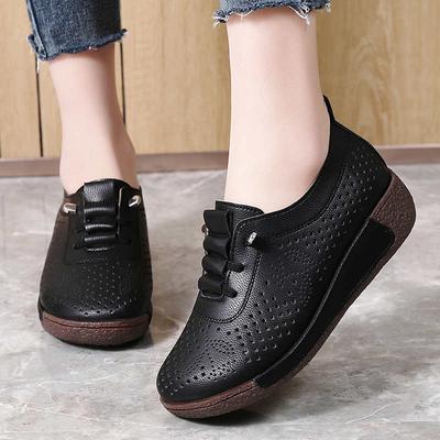 Модная резиновая подошва летние туфли на каблуке женские оксфорды на платформе кроссовки 44 размер спорт сапатени тренировки известных брендов