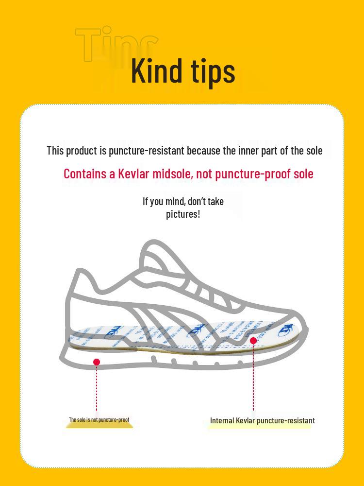 Унисекс Летняя Защитная Обувь: Стальной подносок, Защита от ударов, Противопрокольная стелька, Нескользящая подошва, Дышащие, Антибактериальные свойства для строительных площадок