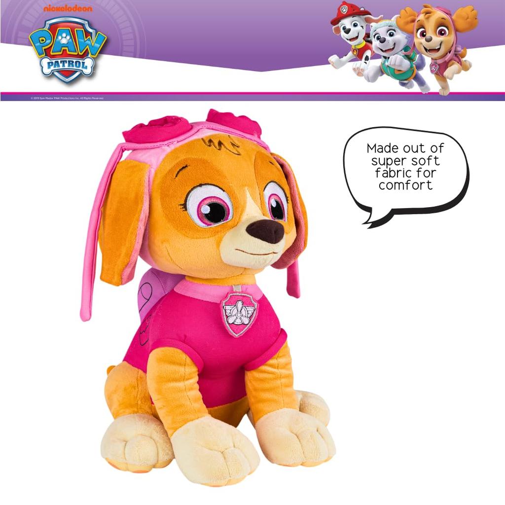 Paw Patrol Skye Kids Bedding Super Soft Plush Cuddle Pillow One Nickelodeon Product By Franco Buddy, Size, (Official)