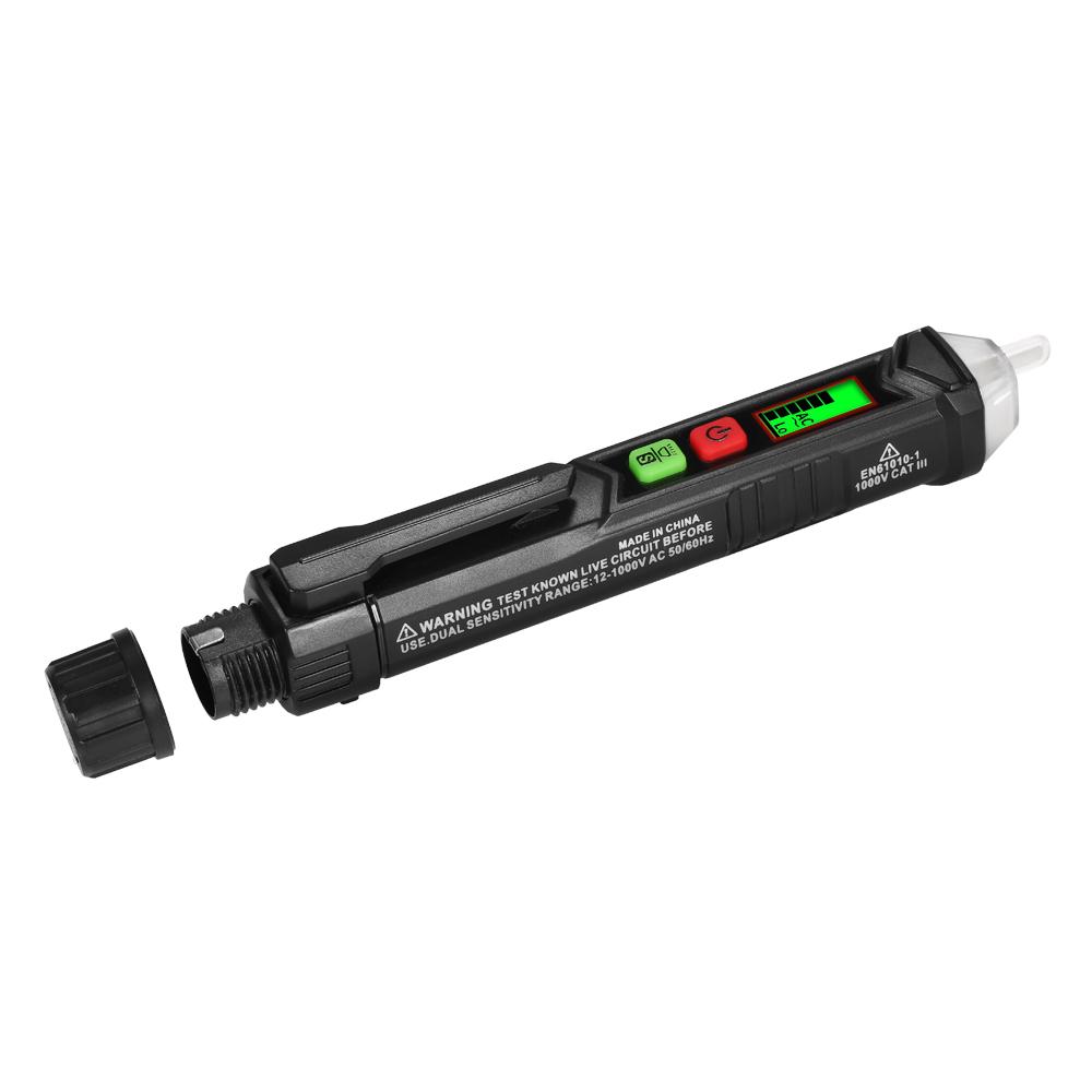 WinAPEX Intelligent Non-contact AC Voltage Tester Pen Shaped Detector with Sound and Light Alarm