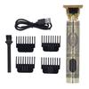 Professional Hair Trimmer T Blade Rechargeable Detail Beard Clipper with LCD Display for Men Biden