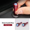 Car Door Lock Pins Metal Door Lock Pull Pin Cover Key Accessories For Volkswagen VW Polo Golf 6 7 8 Jetta Tiguan Touran T-ROC zf4