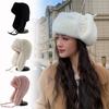 Warmth Extended Ear Protection Hat Thickened Plush Hood Cap Versatile Cold Hat For Women
