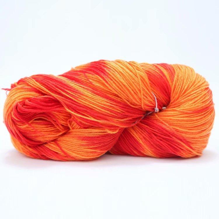 6PCS Soft Acrylic Yarn for Knitting and Crocheting Sweater,Scarf,Blanket,Carpet,Doll Cushion Threads,DIY Knit Crafts,4PLY