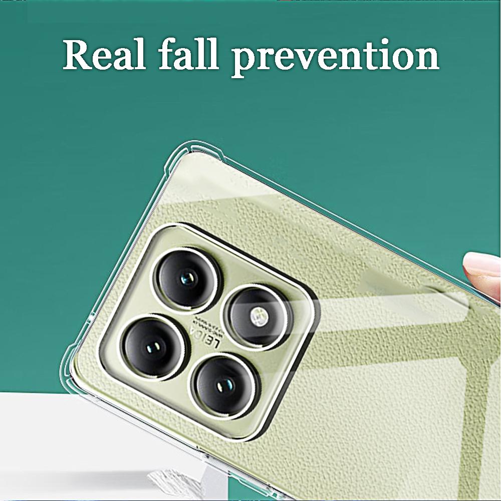 Защитный чехол для телефона Xiaomi 14tpro 14 T 14t Pro Shell Transparent Camera Back Clera Full Covers Mi14t T14 Phonecase