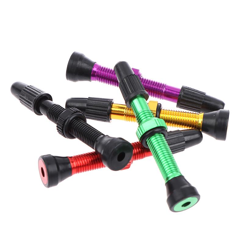 Вакуумный клапан для горного велосипеда, французский клапан, алюминиевый бескамерный французский клапан