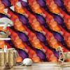 Ink Wallpaper Red, Peach and Orange 50x1000