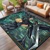 Final Fantasy Print Rug, Washable Floor Carpet, For Entryway Dorm Laundry Room Office Study, Home Decor Birthday Christmas Gift