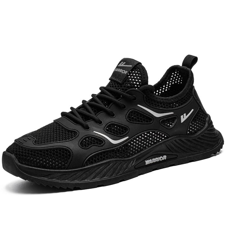 Warrior Men's Breathable Fly-Knit Athletic Sneakers