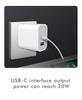 M3 20w Fast Charge Charger Portable Type-c Usb Mobile Quick Charging Head