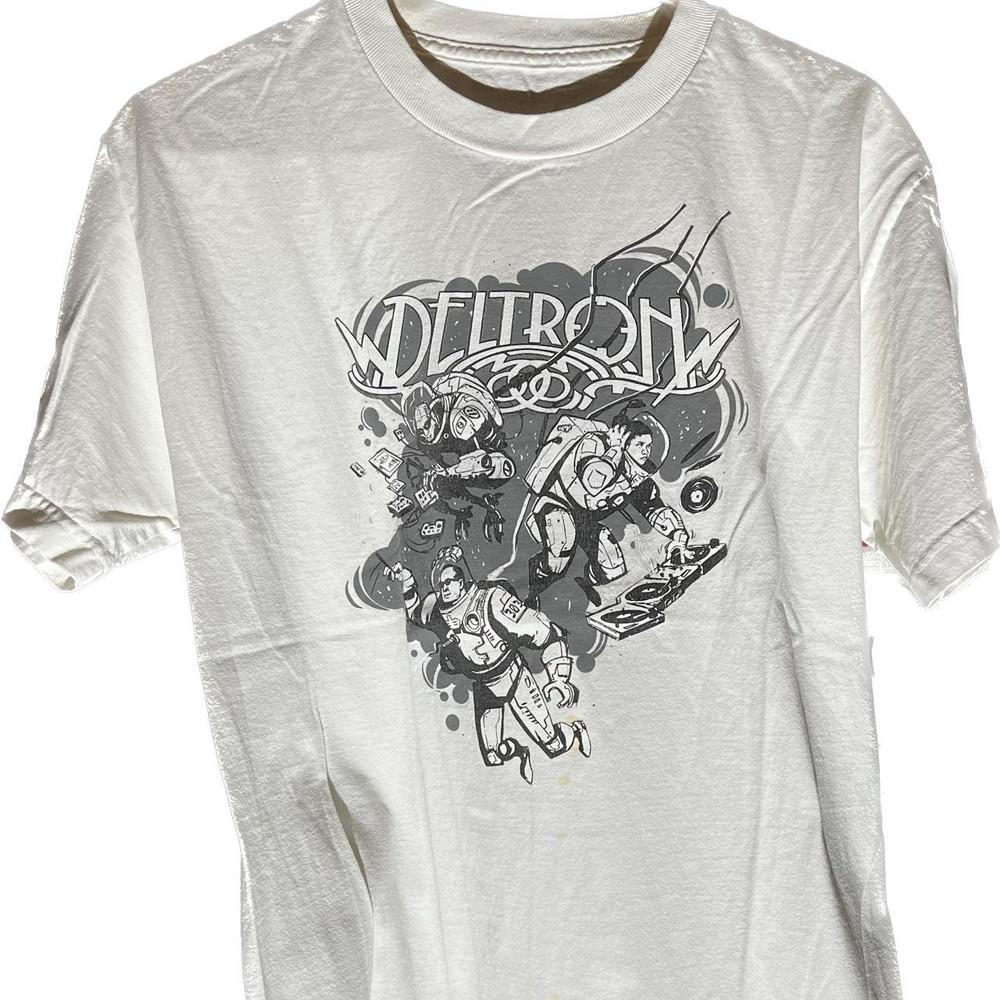 Редкая футболка Deltron 3030 2012 Tour Все размеры от S до 5XL QA838 Унисекс Футболка