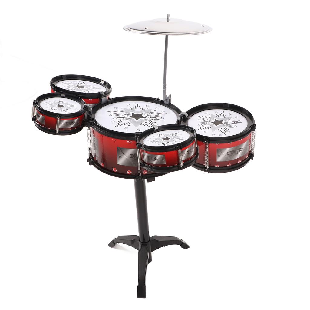 Музыкальный инструмент бас-барабан набор перкуссия портативный рок джаз барабан набор для начинающих