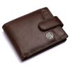 Genuine Leather Wallets for Men, Brown RFID Protected Leather Wallet for Men Mens Wallet with 5 Card Slots