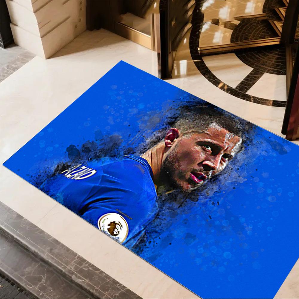 Belgian Football Star Floor Mat Design for Outdoor Living Rooms Hallway Balcony Anti-slip Rug Office home decor Gift for Festivals
