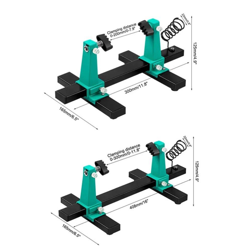 360 Degree Rotation PCB Holder Fastening Clamp Adjustable Circuit Board Holder Fixing Fixture Anti-slip Clamping Kit