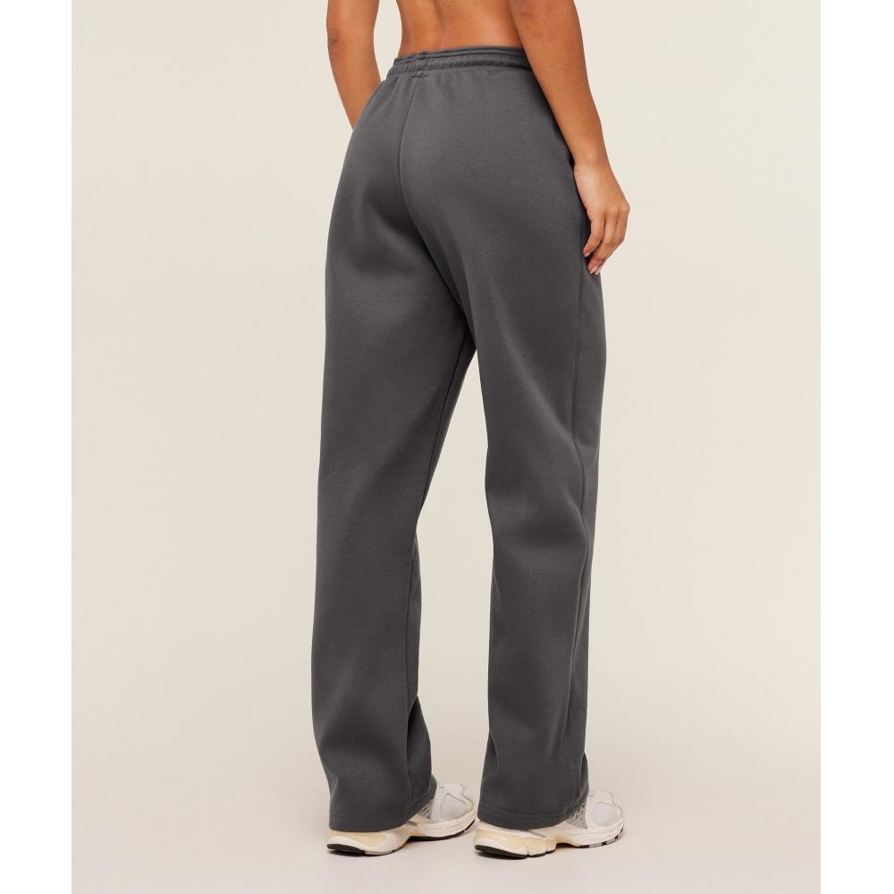 Gymshark Уютные Роскошные Прямые Высокие Джоггеры Оникс Серый B6b6r Gb7n