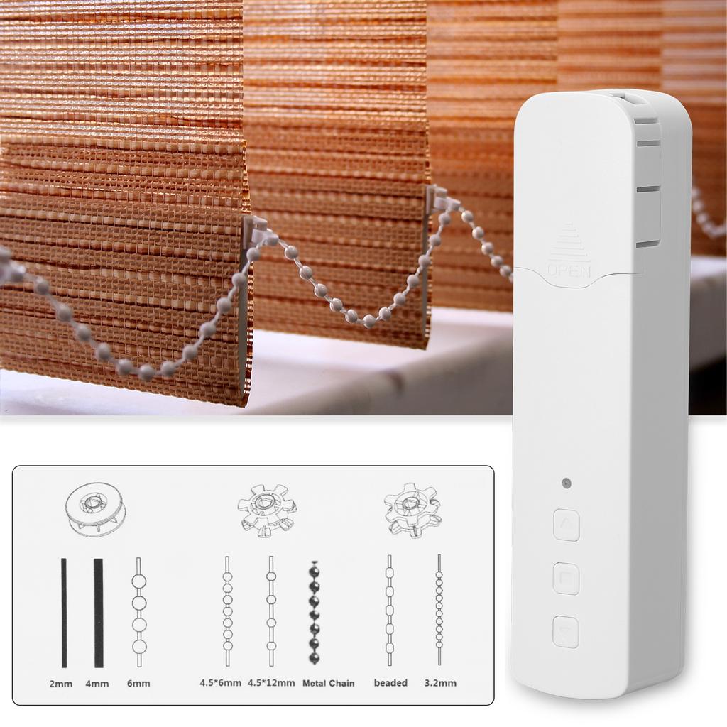 Tuya ZigBee M515EGZT Интеллектуальный мотор для штор с бусинами Интеллектуальный дом Бытовая жизнь Отель