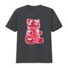 Футболка GUMMY BEAR TEE CANDY POP ART Футболка СЛАДОСТИ ПОДАРОК ДЛЯ МУЖЧИН ЖЕНЩИН ПОДРОСТКОВ ВЕЧЕРИНКА винтажная Стильная универсальная удобная с принтом