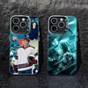 Чехол для телефона U-San Jose Sharks для iPhone 16 17 15 14 12 13 Pro Max Черный цвет Ударопрочный чехол