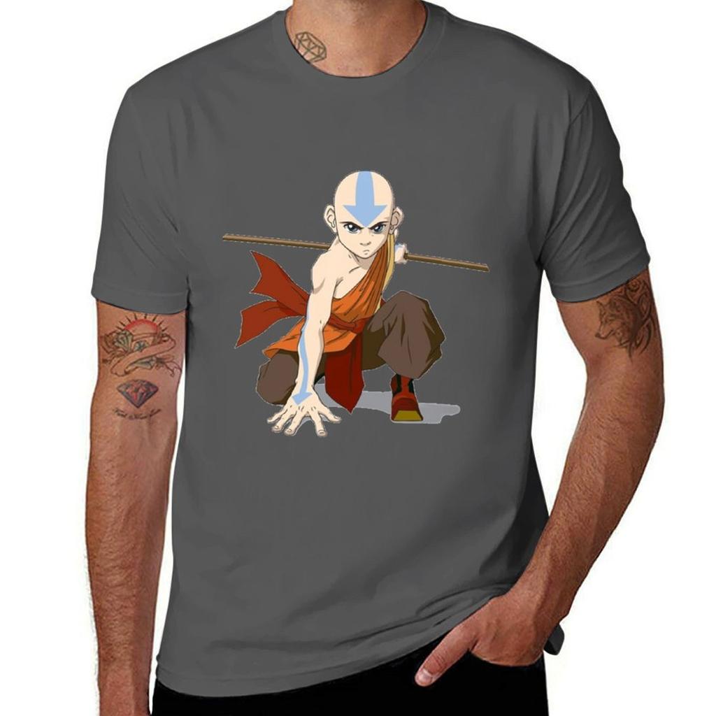 Aang T-Shirt Man T Shirt Graphic T Shirts for Man Graphic Vintage T-Shirt