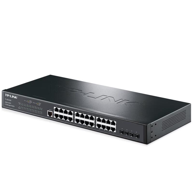 TP-LINK TL-SG3428 28-Port Gigabit Layer 2 Managed Switch CN plug (adapter included)