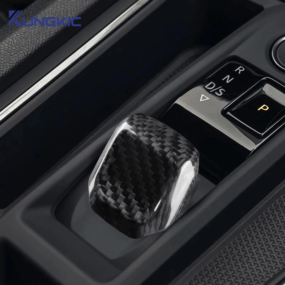 Real Dry Carbon Fiber For Seat Leon MK4 Cupra Leon Cupra Formentor 2020 2021 2022 2023 2024 2025 LHD RHD Gear Shift Konb Head
