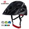 Queshark Men Women Cycling Helmet Removable Brim MTB Road Bike Bicycle Helmet with Visor Motorcycle Balance Car Riding Racing Safety Cap