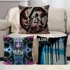 Группа L-Linkin Крутая P-Парк Наволочка 45x45см Милая наволочка Гостиная Диван Наволочка Спальня Домашнее украшение