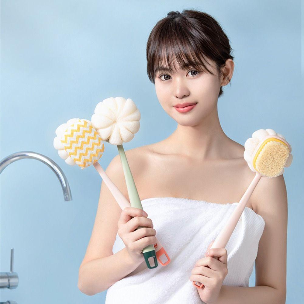Skin Cleaning Exfoliating Sponge Long Handle Cleaning Tool Shower Brush Bath Brush Body Brushes