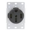 Industrial Receptacle NEMA 14-50R US Standard Industrial 4 Hole Power Outlet 50A 125V/250V