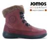Freewalk 806501 - Women's Winter Boots Shoes with Lambskin Lined In Leather Red ORIGINAL