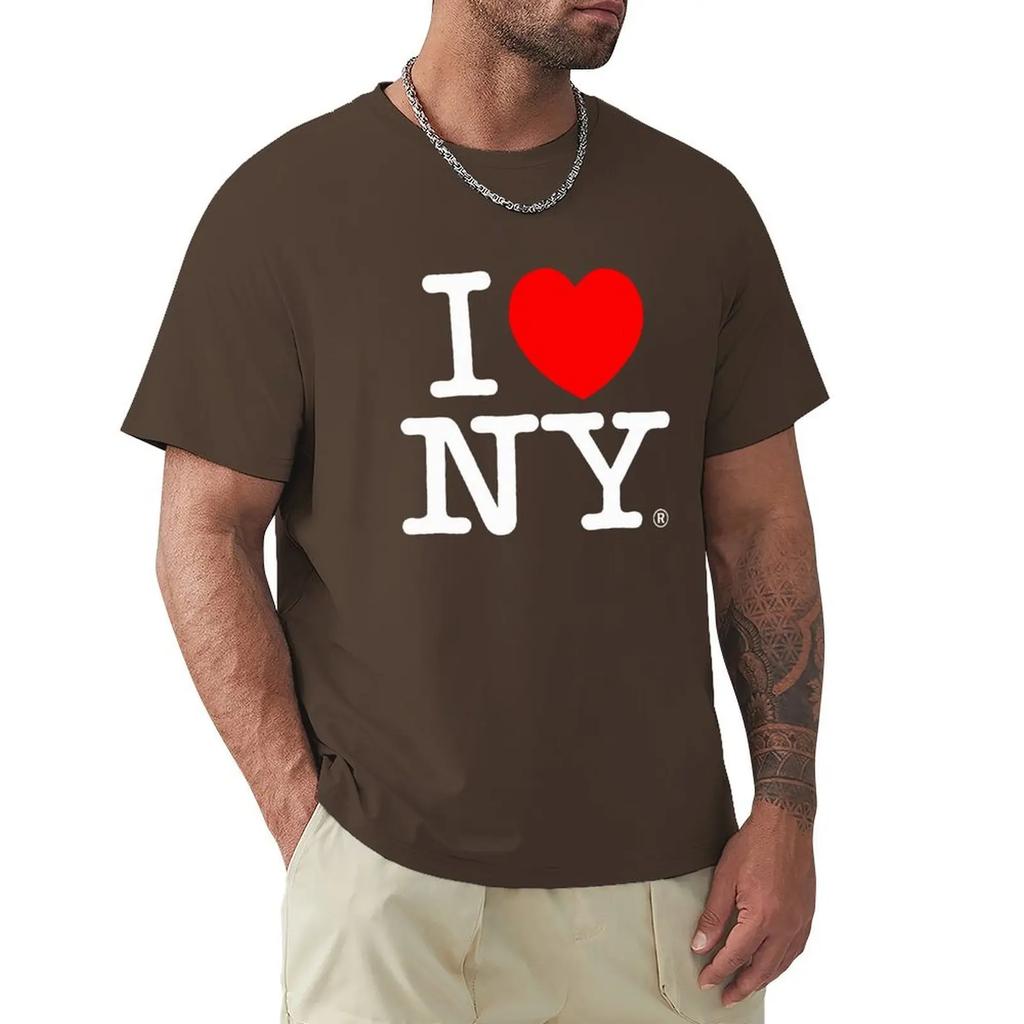 I Love New York Tourist I Heart Ny T Shirt Harajuku Short Sleeve T-shirt 100% Cotton Graphics Tshirt Tops